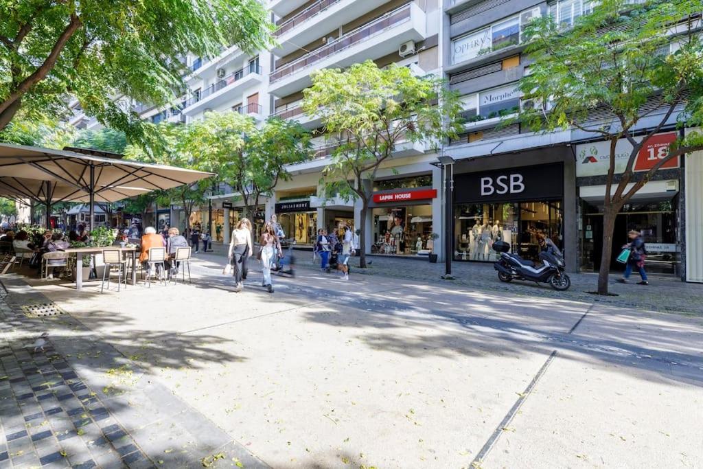 Ag.Sofias Pedestrian Area Luxury Ap. & Big Balcony Apartment Thessaloniki Exterior photo