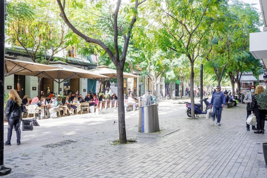 Ag.Sofias Pedestrian Area Luxury Ap. & Big Balcony Apartment Thessaloniki Exterior photo