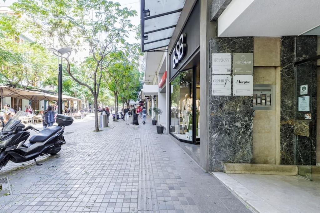 Ag.Sofias Pedestrian Area Luxury Ap. & Big Balcony Apartment Thessaloniki Exterior photo