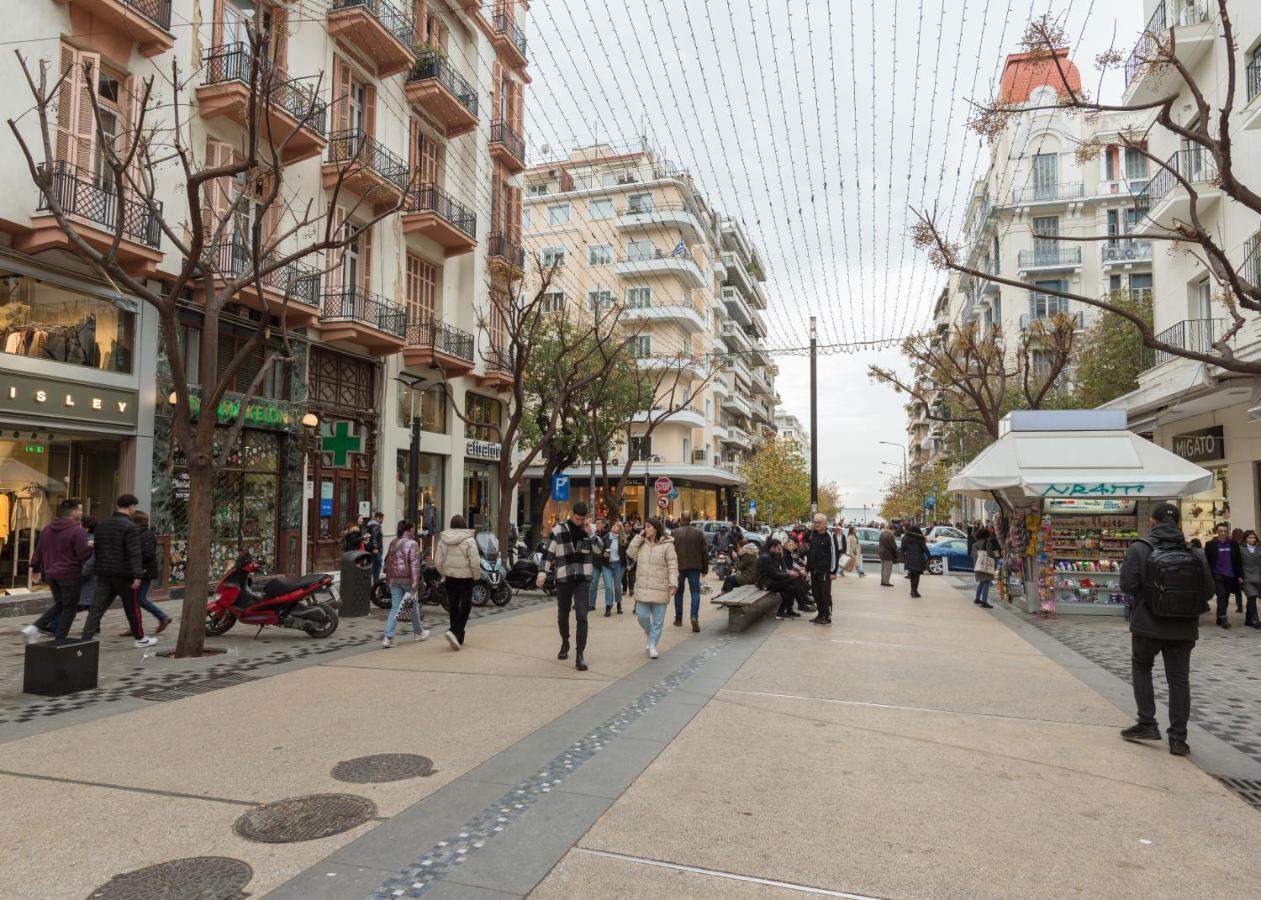 Ag.Sofias Pedestrian Area Luxury Ap. & Big Balcony Apartment Thessaloniki Exterior photo